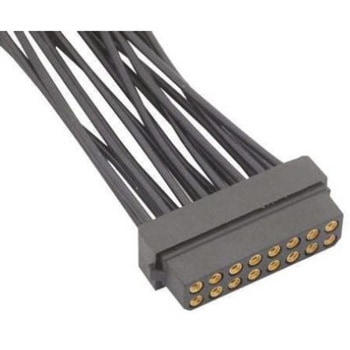 HARWIN コネクタハウジング 12極 ピッチ：2mm 2列 M80-1031298S HARWIN