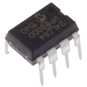 マイクロチップ， シリアルEEPROM 64kbit シリアル-I2C AEC-Q100 MICROCHIP