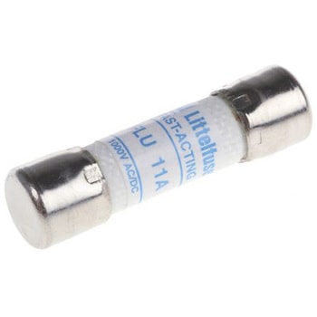 リテルヒューズ 管ヒューズ 11A 10 x 38mm 1kV ac/dc (速断型) 0FLU011.T LITTELFUSE