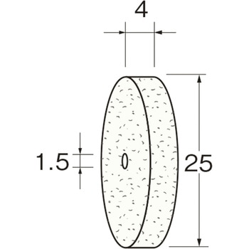 ホイール型フェルトバフホイール型幅 羊毛 リューター