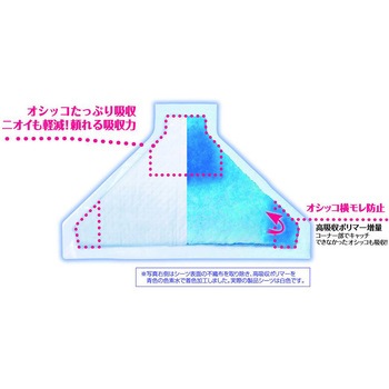 ヒノキア 三角トイレシーツ - ジェックス