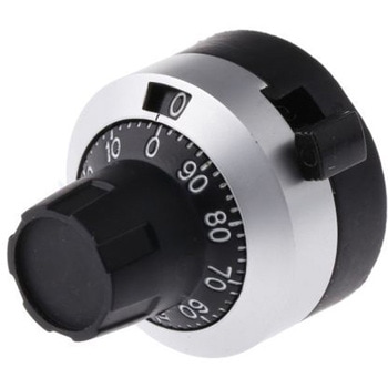 Bourns ノブ 6.35mm 直径:22.8mm 丸型 H-516-6A BOURNS