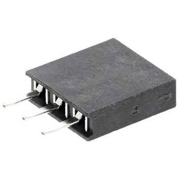 HARWIN 基板接続用ソケット 3 極 2.54mm 1 列 スルーホール実装 HARWIN