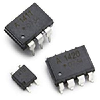 Broadcom ソリッドステートリレー 最大負荷電流:0.12 A 最大負荷電圧:400 V 表面実装， ASSR-4110-003E BROADCOM
