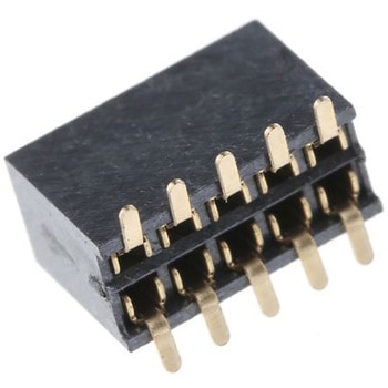 HARWIN 基板接続用ソケット 10 極 1.27mm 2 列 表面実装 HARWIN