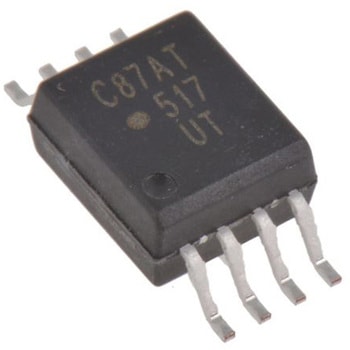 Broadcom アイソレーションアンプ 単一電源 表面実装 ACPL-C87AT-000E BROADCOM