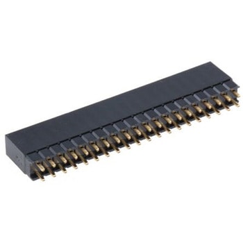 HARWIN 基板接続用ソケット 40 極 2.54mm 2 列 スルーホール実装 - HARWIN