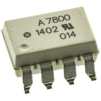 Broadcom アイソレーションアンプ 単一電源 表面実装 HCPL-7800-300E BROADCOM
