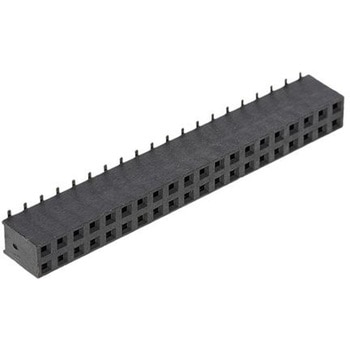 HARWIN 基板接続用ソケット 40 極 2.54mm 2 列 表面実装 - HARWIN