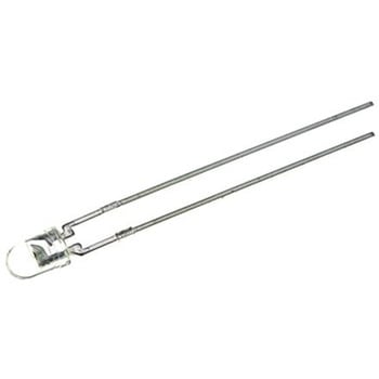 Broadcom LED， 青， スルーホール実装， 3 mm 砲弾型 (T-1)， HLMP-KB45-A0000 BROADCOM
