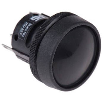 ITW Switches 押しボタンスイッチ， モーメンタリ， パネルマウント， SPDT， 76-9116/439088 ITW SWITCHES
