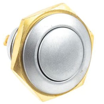 ITW Switches 押しボタンスイッチ， モーメンタリ， パネルマウント， SPST， 57-111 ITW SWITCHES