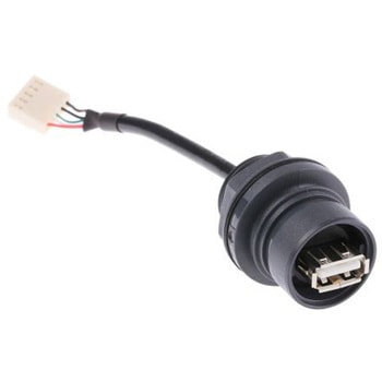Bulgin USBケーブル， 5ピンソケット → USB A， PXP6043/A BULGIN