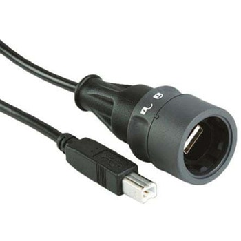 Bulgin USBケーブル， USB A → USB B， PXP6040/A/2M00 BULGIN