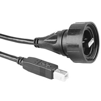 Bulgin USBケーブル， USB A → USB B， PX0840/A/2M00 BULGIN