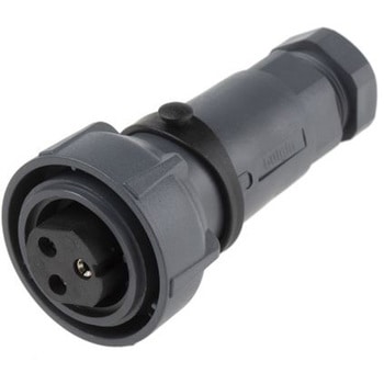 Bulgin 丸型コネクタ， 3極， ケーブルマウント， PXP7010/03S/ST/1315 BULGIN