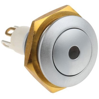 ITW Switches 押しボタンスイッチ， モーメンタリ， パネルマウント， SPST， 57-112R ITW SWITCHES