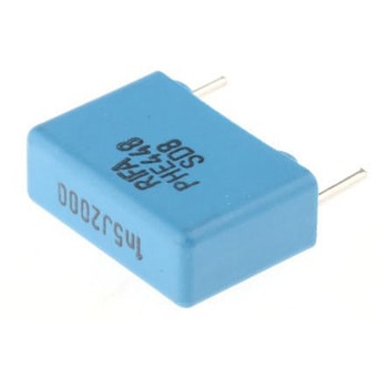 KEMET フィルムコンデンサ，2 kV dc， 700 V ac，1.5nF，±5% KEMET