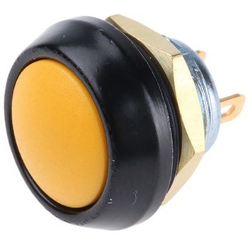 ITW Switches 押しボタンスイッチ， モーメンタリ， パネルマウント， SPST， 59-115 ITW SWITCHES