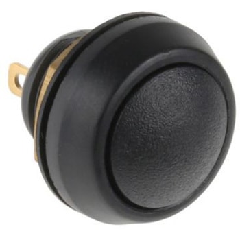 ITW Switches 押しボタンスイッチ， モーメンタリ， パネルマウント， SPST， 59-511 ITW SWITCHES