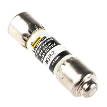 Eaton 管ヒューズ 2A 10 x 38mm 600V ac (タイムラグ) FNQ-R-2 EATON(イートン)