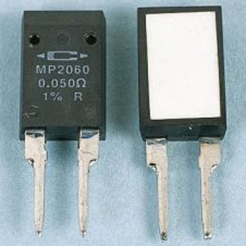 Caddock パワーフィルム 抵抗器 60W 10Ω ±1%， MP2060-10.0-1% CADDOCK