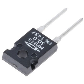 Caddock パワーフィルム 抵抗器 15W 50Ω ±1%， MP915-50.0-1% CADDOCK