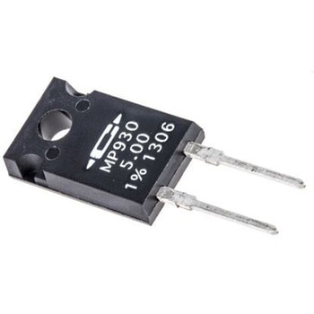 Caddock パワーフィルム 抵抗器 30W 5Ω ±1%， MP930-5.00-1% CADDOCK