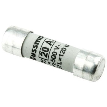 Eaton 管ヒューズ 20A 10 x 38mm 500V ac C10G20 EATON