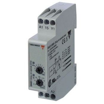 Carlo Gavazzi タイマーリレー オンディレー 24 → 240 V ac， 24V dc DINレール CARLO GAVAZZI