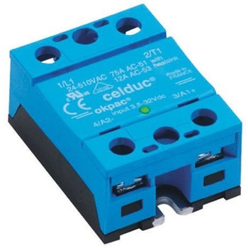 Celduc ソリッドステートリレー 最大負荷電流:60 A 最大負荷電圧:510 V rms パネルマウント， SO865070 CELDUC