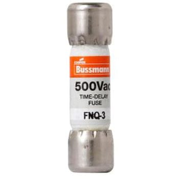 Eaton 管ヒューズ 3A 10 x 38mm 500V ac (タイムラグ) FNQ-3 EATON(イートン)