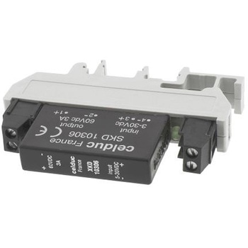 Celduc ソリッドステートリレー 最大負荷電圧:60 V 最大負荷電流:3 A DIN Rail， XKD10306 CELDUC