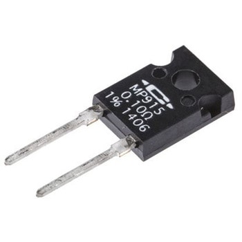 Caddock パワーフィルム 抵抗器 15W 100mΩ ±1%， MP915-0.10-1% CADDOCK