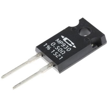 Caddock パワーフィルム 抵抗器 30W 500mΩ ±1%， MP930-0.50-1% CADDOCK