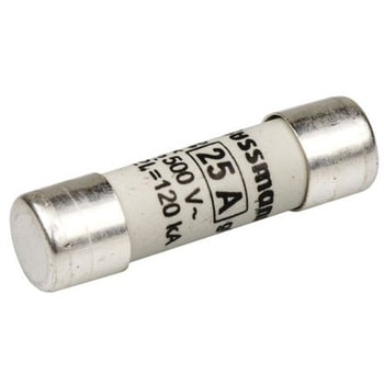 Eaton 管ヒューズ 25A 10 x 38mm 500V ac C10G25 EATON