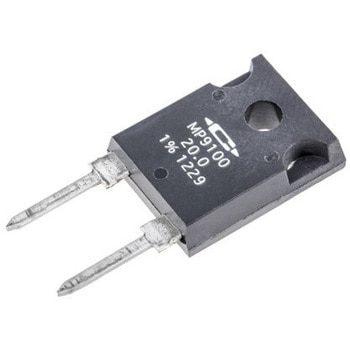 Caddock パワーフィルム 抵抗器 100W 20Ω ±1%， MP9100-20.0-1% CADDOCK