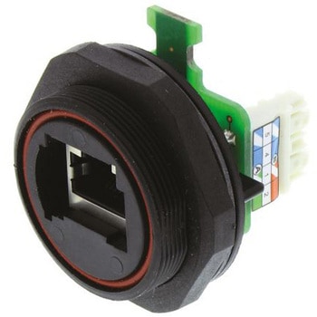 Bulgin 1ポート RJ-45カプラ Cat5e シールド付き Buccaneerシリーズ BULGIN
