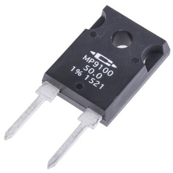Caddock パワーフィルム 抵抗器 100W 50Ω ±1%， MP9100-50.0-1% CADDOCK