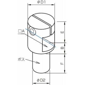 カクパイジョン 角・ボスタイプ SH204 SH20-204 三好キカイ