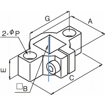 カクパイジョン 角穴フランジ SQ-603 SQ16-603 三好キカイ