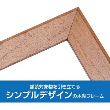 木製額縁 色紙額 ハクバ写真産業