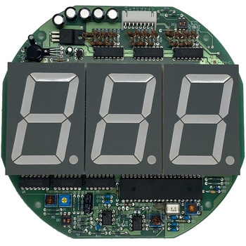 デジタル温度表示器 内部交換用パーツ 基板パーツ(LED3個付) ダイレオ