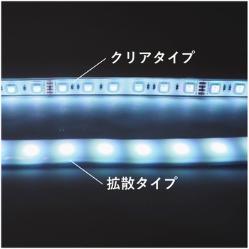 【高耐熱】 サウナ用テープライト (拡散・RGB) 富士メディシィエ