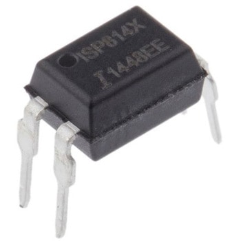 Isocom フォトカプラ， スルーホール実装 チャンネル数：1， トランジスタ出力， ISP814X ISOCOM