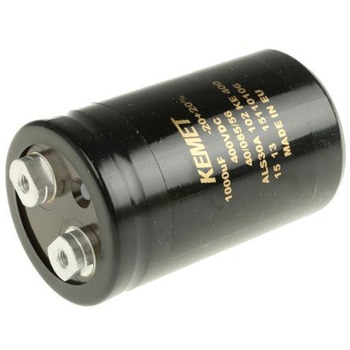 KEMET コンデンサ 1000μF， ，400V dc， ALS30A102KE400 KEMET