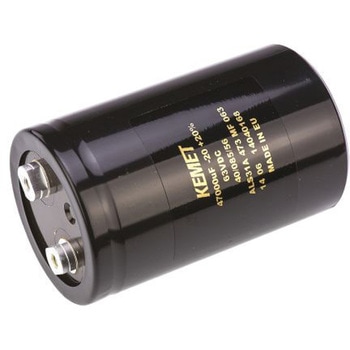 KEMET コンデンサ 47000μF， ，63V dc， ALS31A473MF063 KEMET