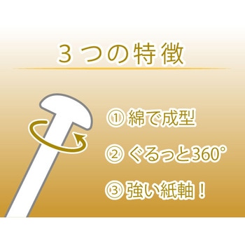 至福の360度 耳かき綿棒 山洋