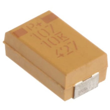 KEMET タンタルコンデンサ，100μF，10V dc，D，T495D107K010ATE100 KEMET