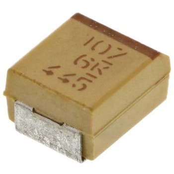 KEMET タンタルコンデンサ，100μF，6.3V dc，B，T491B107K006AT KEMET